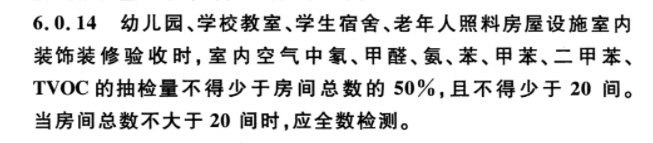 海南省學(xué)校室內(nèi)空氣檢測(cè)要求?。?！