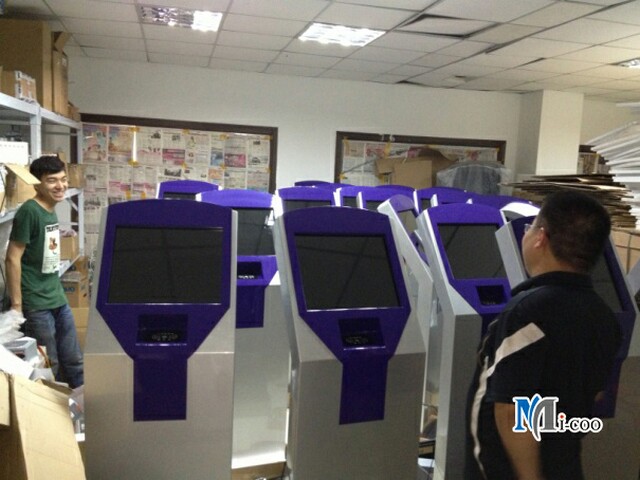 南京財(cái)政局向我司采購鄉(xiāng)鎮(zhèn)惠民查詢機(jī)30臺